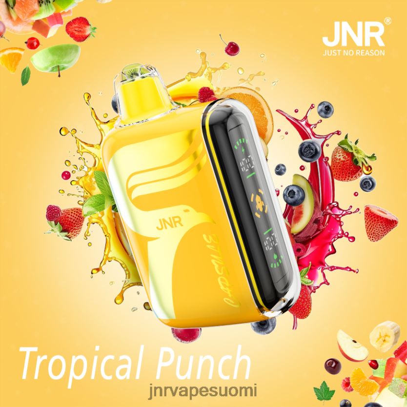 T0D02J71 JNR kapseli trooppinen booli | JNR VAPE REVIEW