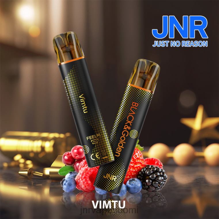 JNR VAPES FACTORY | jnr musta & gloden vimtu AABB286