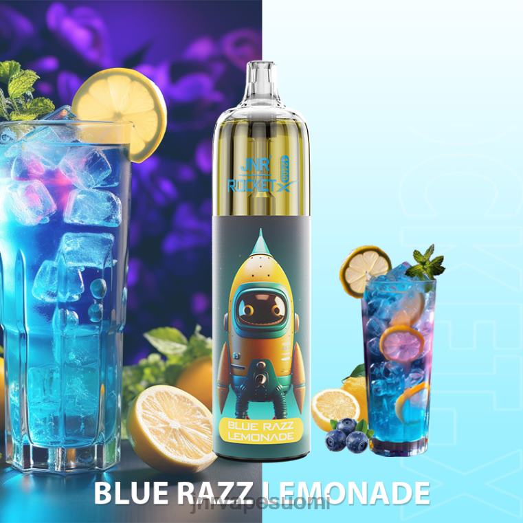 JNR VAPE REVIEW | jnr raketti-x sininen razz-limonadi AABB122