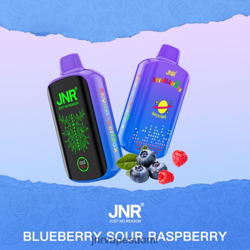 T0D02J54 JNR SKYWALKER laatikko mustikka hapan vadelma | JNR VAPE NICOTINE