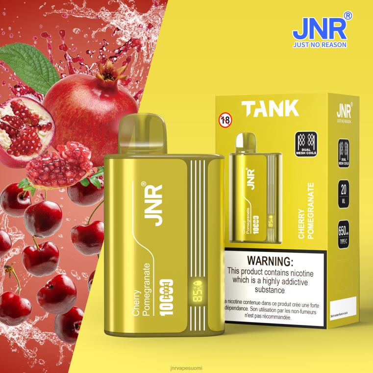 JNR VAPE PRICE | jnr tankki kirsikka granaattiomena AABB21