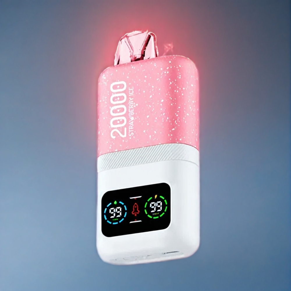 Suomi tukku Aivono AIM MAGIC 20000 Puffs 26ml Dual Mesh Coils Strawberry Ice Type-C Rechargeable