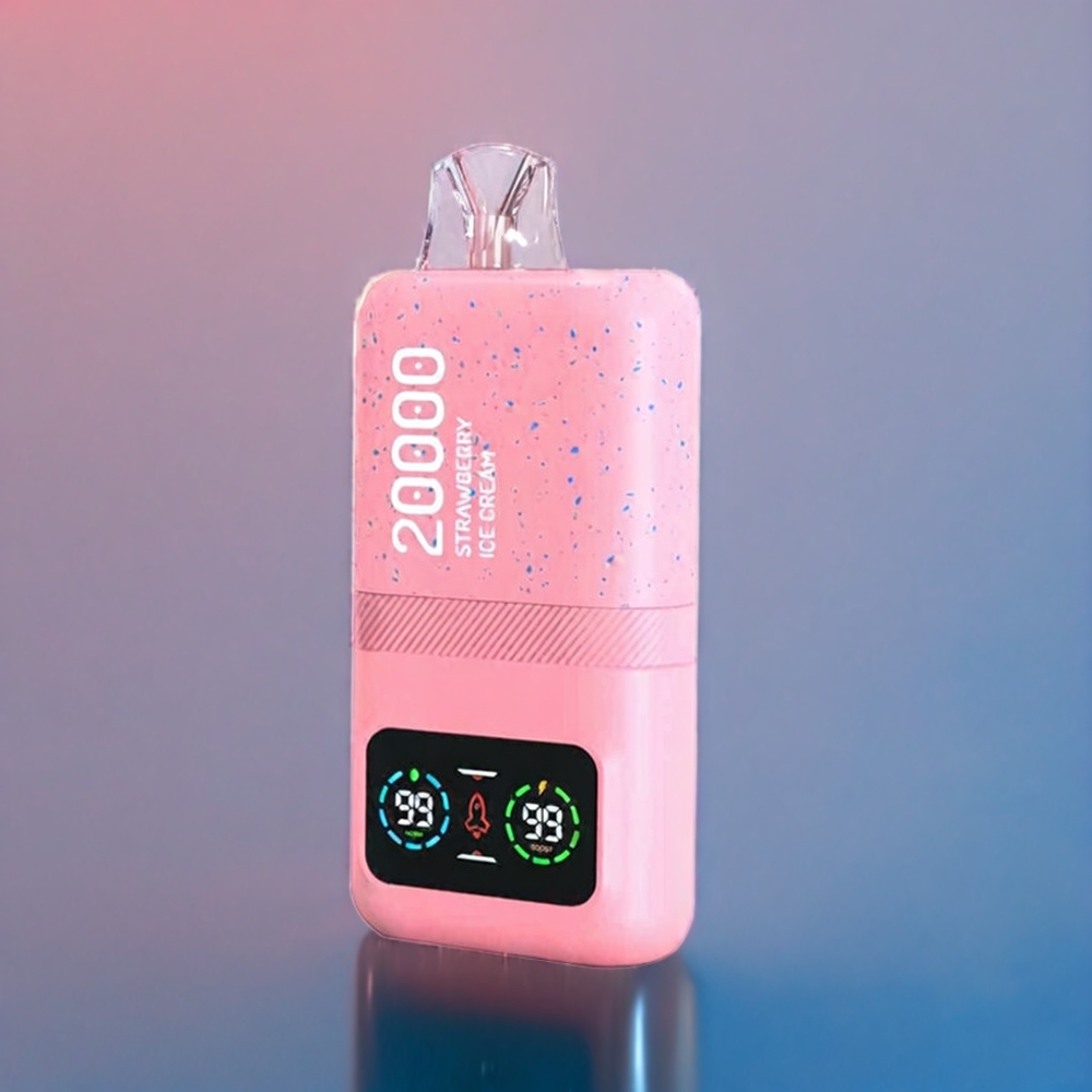 Suomi tukku Aivono AIM MAGIC 20000 Puffs 26ml Dual Mesh LCD Type-C Mansikkajäätelö
