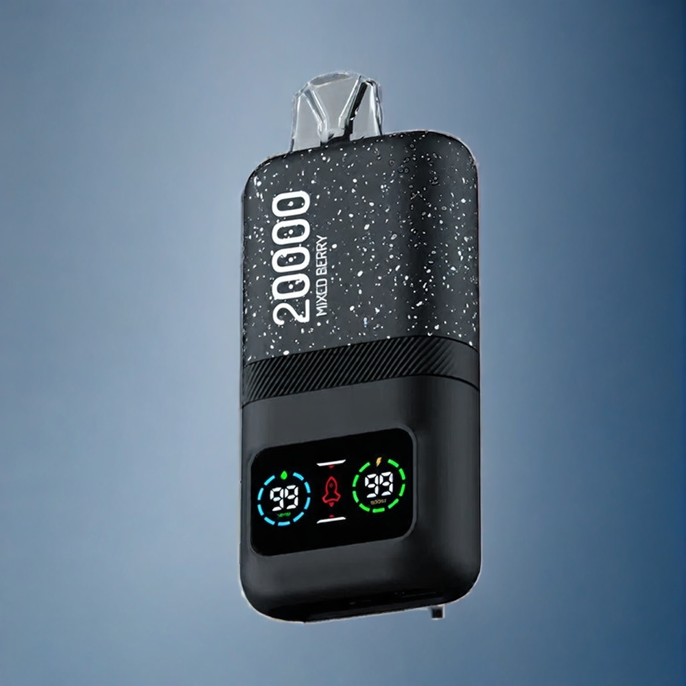 Suomi tukku Aivono AIM MAGIC 20000 Puffs LCD Display Type-C 600mAh Dual Mesh Coils 26ml Mixed Berry 10 Flavors