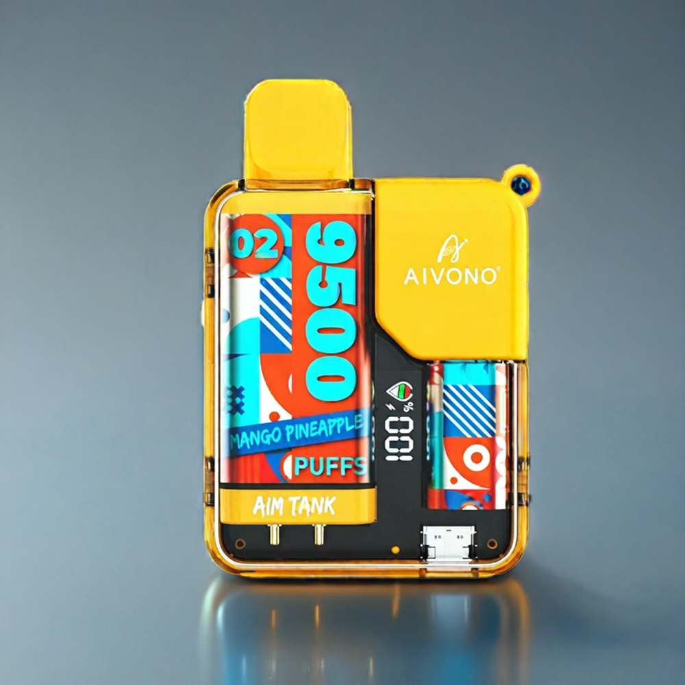 Suomi tukku Aivono AIM-TANK 9500 Puffs 18ml 650mAh LCD Mango-Ananas