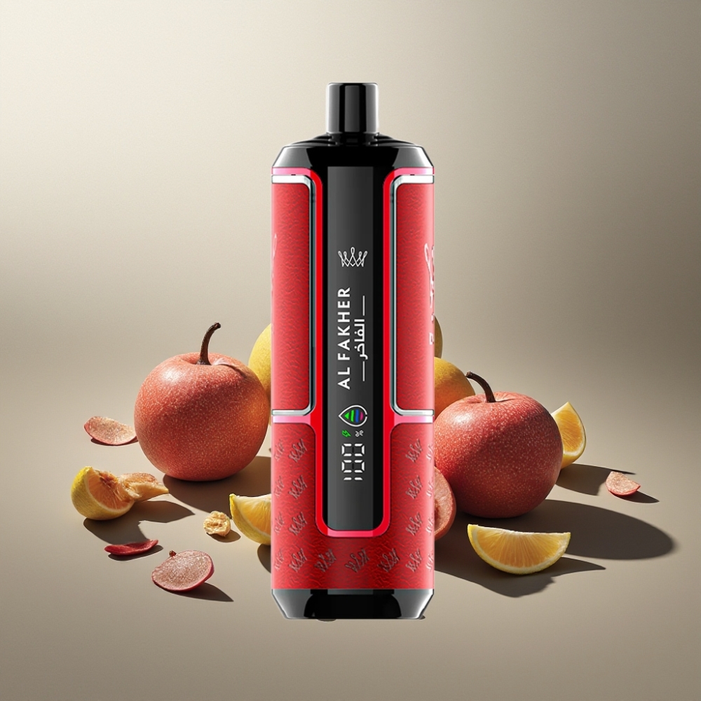Al Fakher Crown Bar 15K Hypermax Kertakäyttöinen Vape Kit Suomi Tukku – 22ml/15,000 Puffs, 600mAh, Type-C, DTL, 6mg, Compact