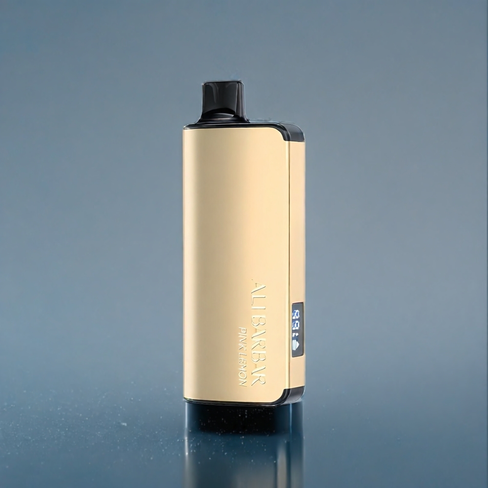 Suomi Tukku Alibarbar Ingot 9000 Puffs Vape Pink Lemon – 22ml E-liquid, 2350mAh Battery, Non-Rechargeable, LED Display