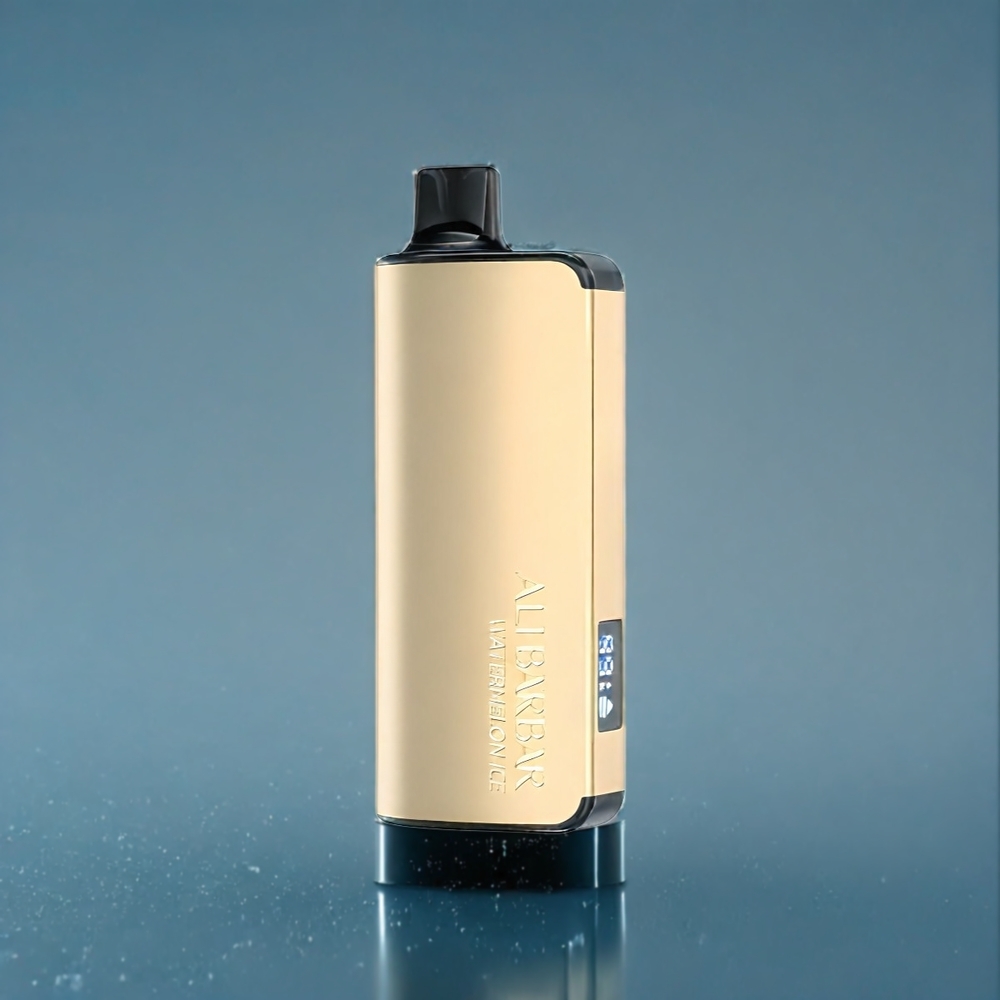Suomi tukku Alibarbar Ingot 9000 Puffs 22ml Vesimeloni Jää Vape 2350mAh Akku