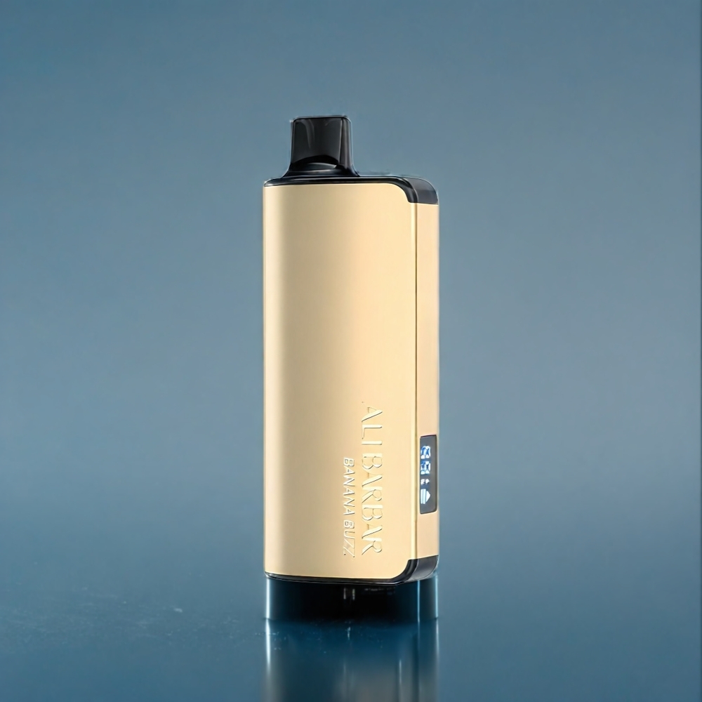 Suomi tukku Alibarbar Ingot 9000 Puffs Vape Banaanivire 22ml 9000 Iskua