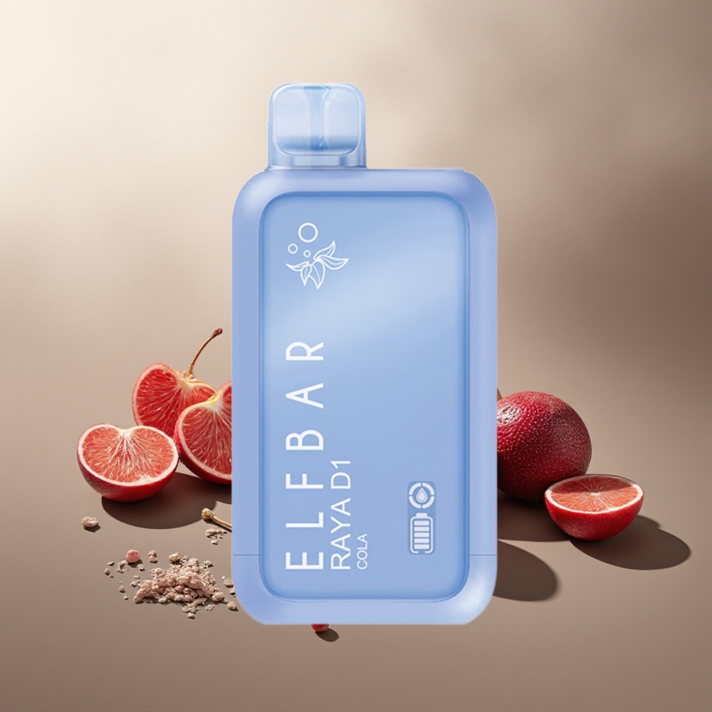 Suomi tukku Elf Bar Raya D1 13000 Puffs 18ml 650mAh Kertakäyttöinen Vape Cola