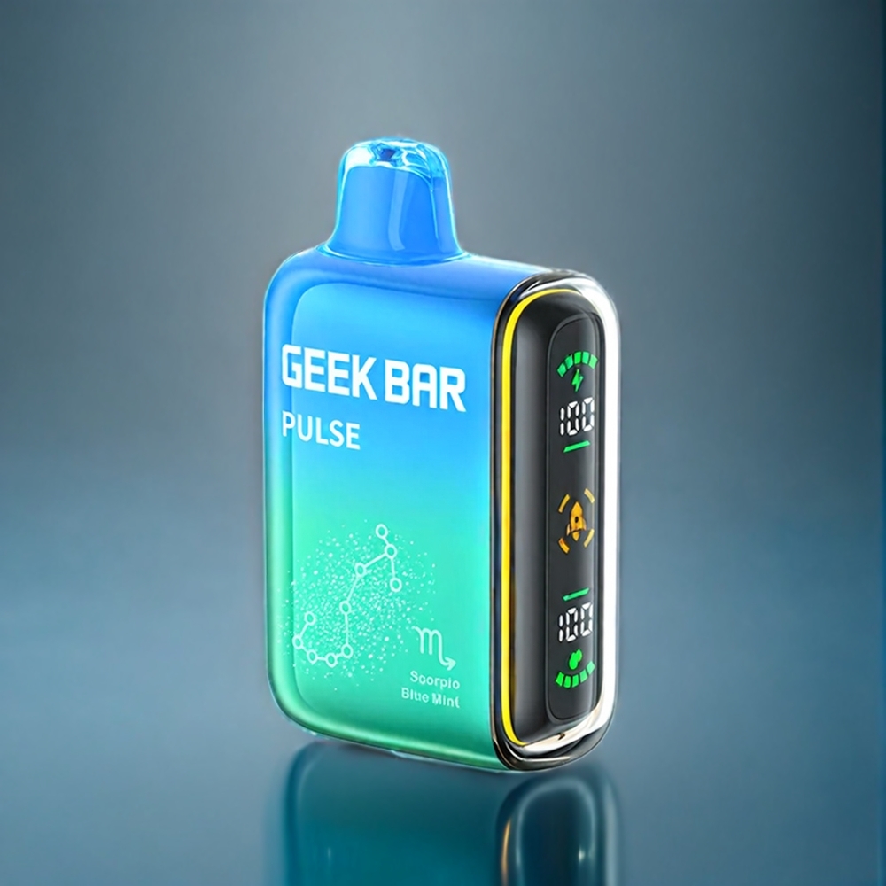 Geek Bar Pulse 15000 Puffs Suomi Tukku – 16ML, 5% Nikotiinia, Säädettävä Ilmanvirtaus, 650 mAh