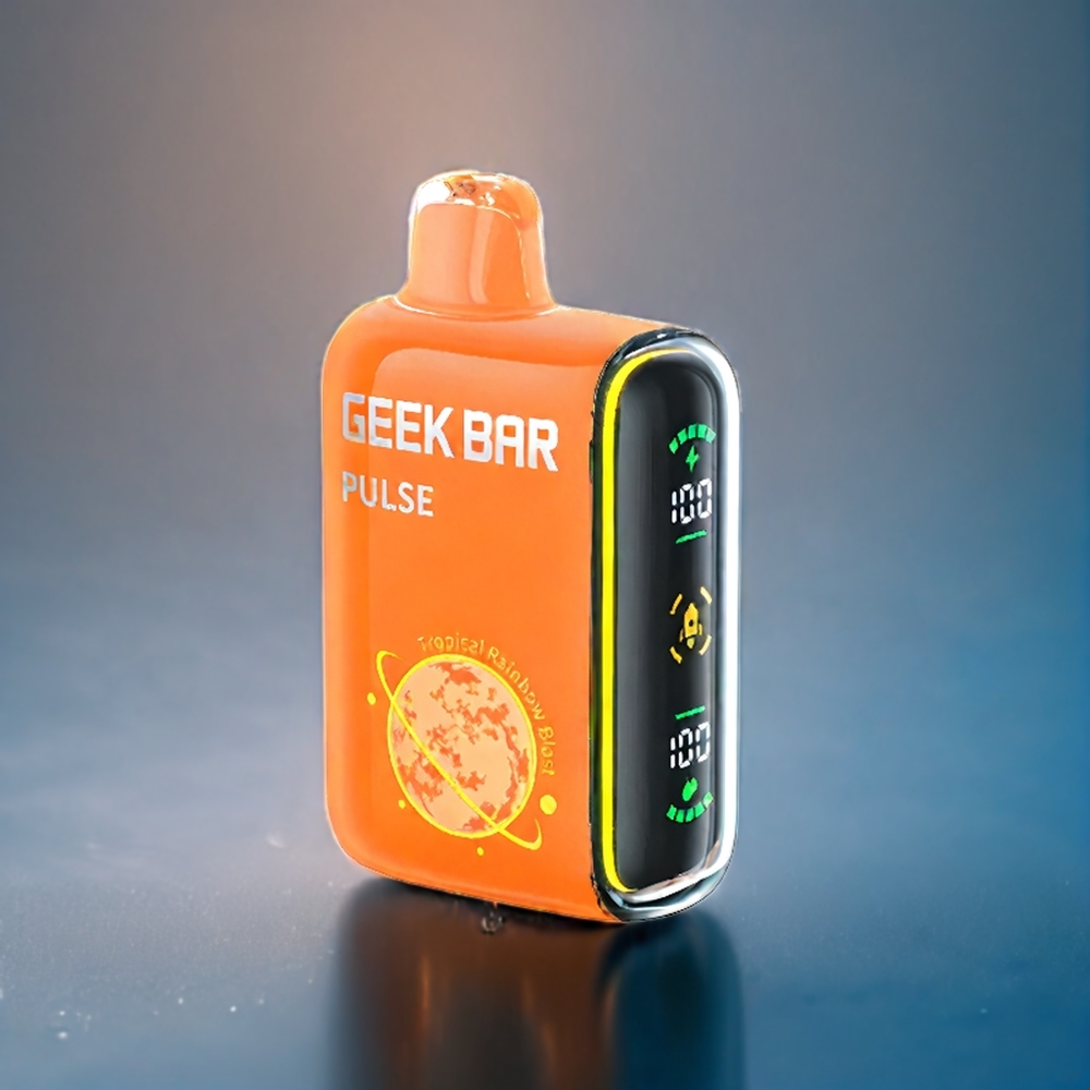 Geek Bar Pulse 15000 Puffs Suomi Tukku – 16ML, 5% Nikotiinia, Säädettävä Ilmanvirtaus, USB Type-C