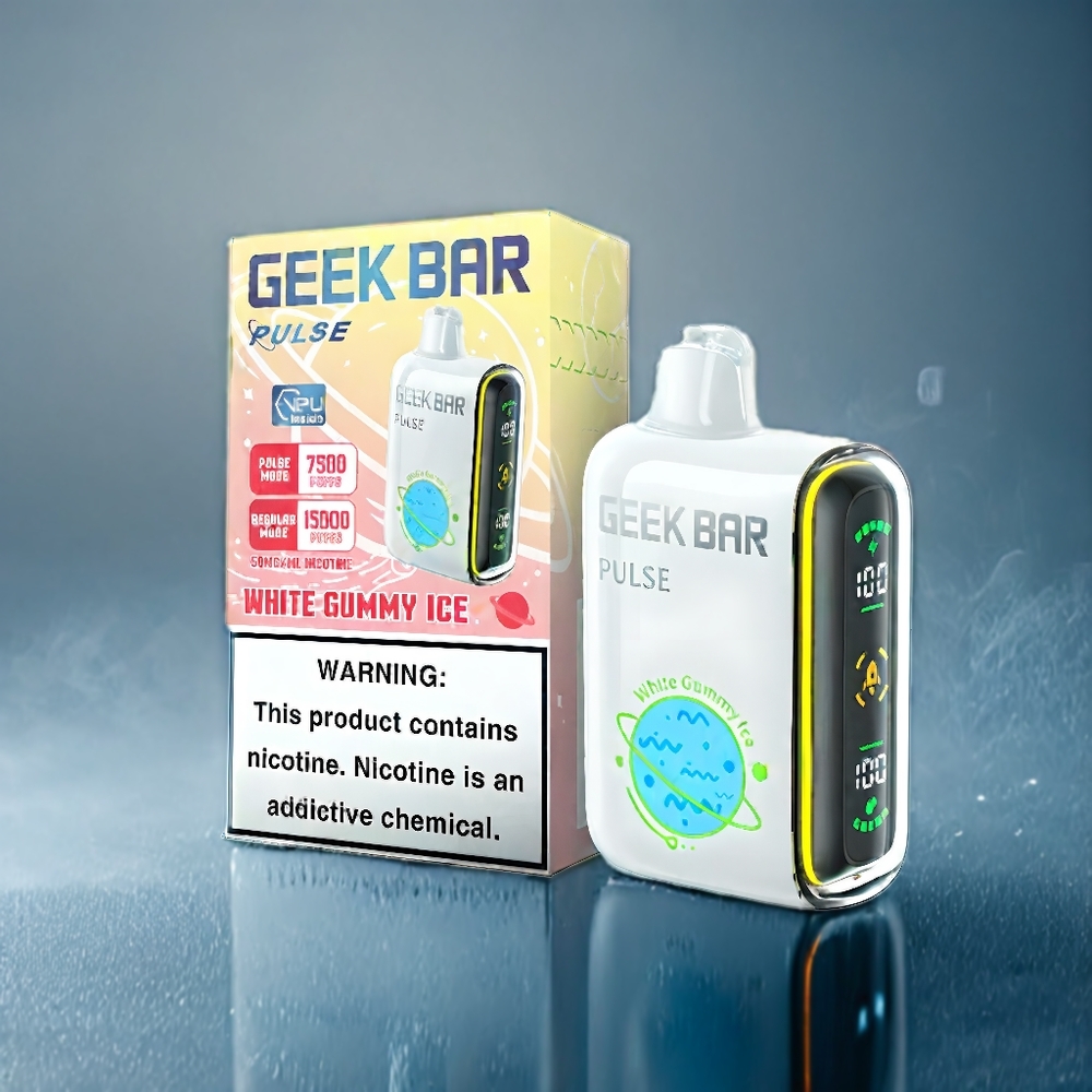 Geek Bar Pulse 15000 Puffs Suomi Tukku – 16ML, 5% Nikotiinia, Säädettävä Ilmanvirtaus, USB Type-C