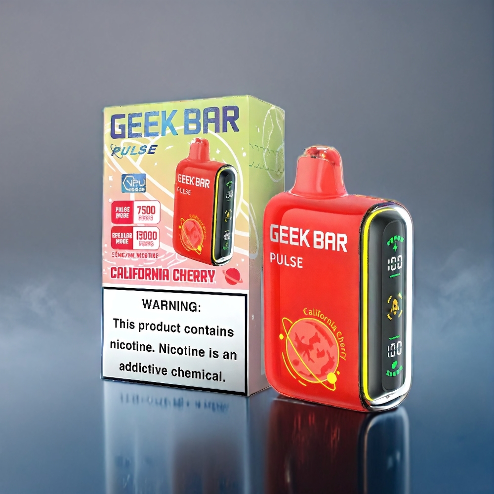 Geek Bar Pulse 15000 Puffs Suomi Tukku – 16ML, 5% Nikotiinia, Säädettävä Ilmanvirtaus, USB Type-C