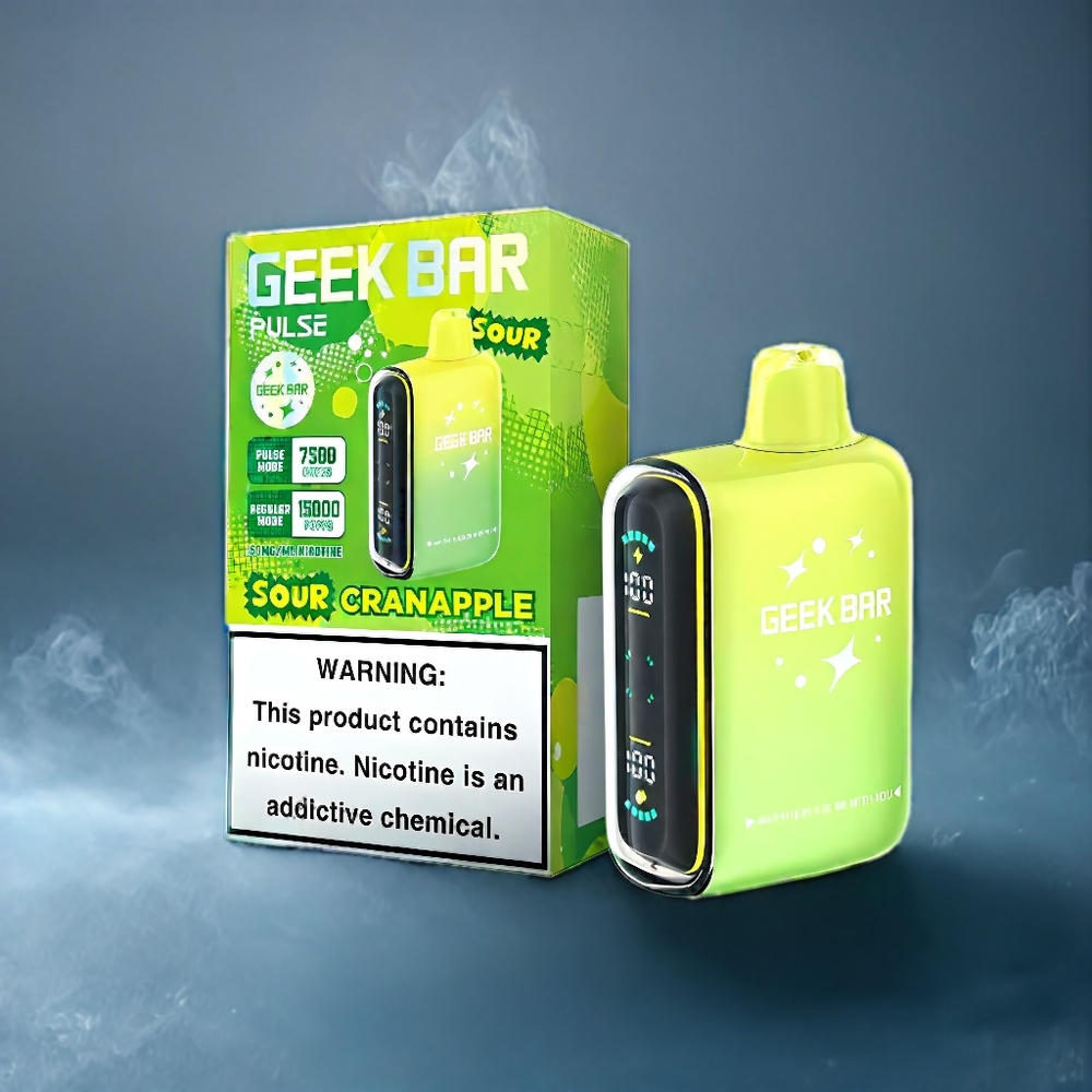 Suomi tukku Geek Bar Pulse 15000 Puffs (16ML, 5% Nikotiinia, Sour Edition)