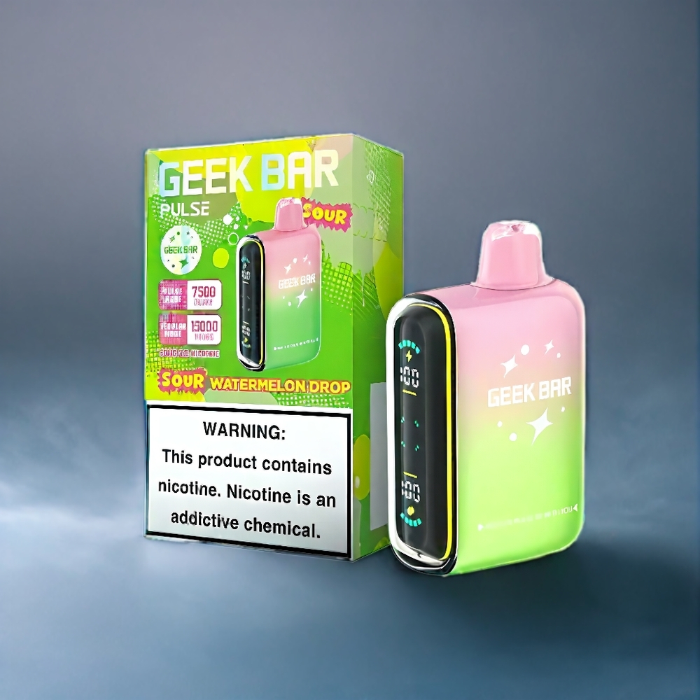 Suomi tukku Geek Bar Pulse 15000 Puffs (16ML, 5% Nikotiinia, Sour Edition)
