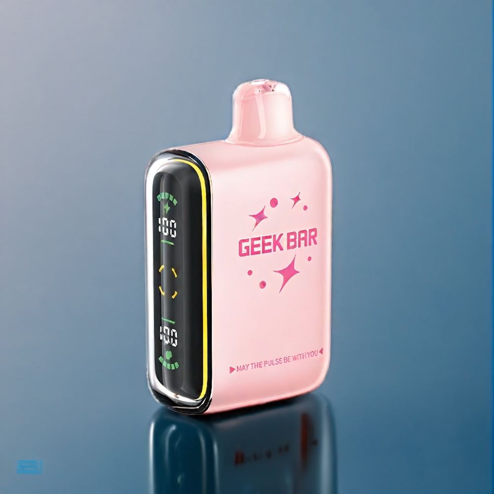 Suomi tukku Geek Bar Pulse 15000 Puffs 16ML 5% Nikotiinia USB Type-C Säädettävä Ilmanvirtaus