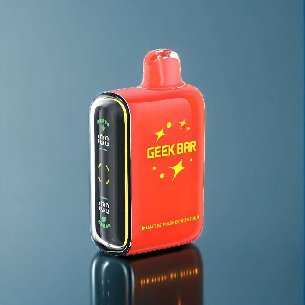 Suomi tukku Geek Bar Pulse 15000 Puffs 16ML 5% Nikotiinia USB Type-C Säädettävä Ilmanvirtaus
