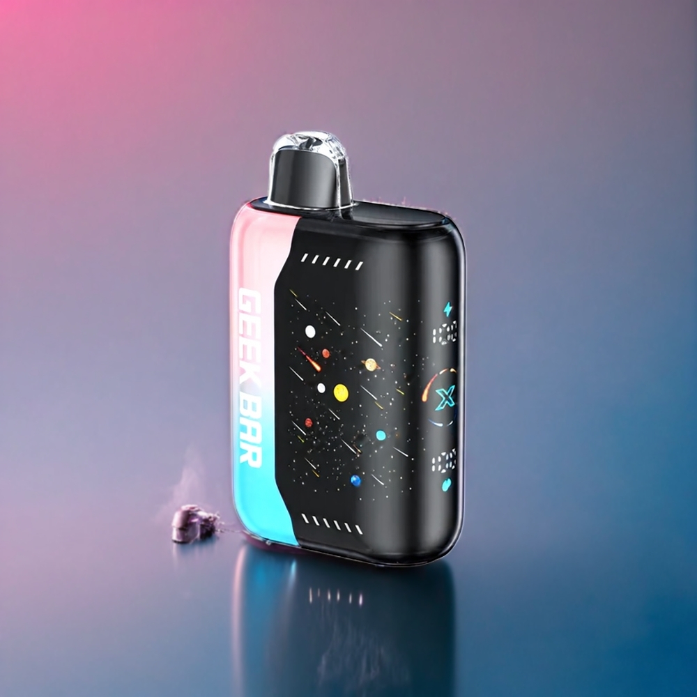Suomi Tukku Geek Bar Pulse X 25000 Puffs 18mL Pre-filled E-Liquid 0-5% Nikotiinia Meteor Edition