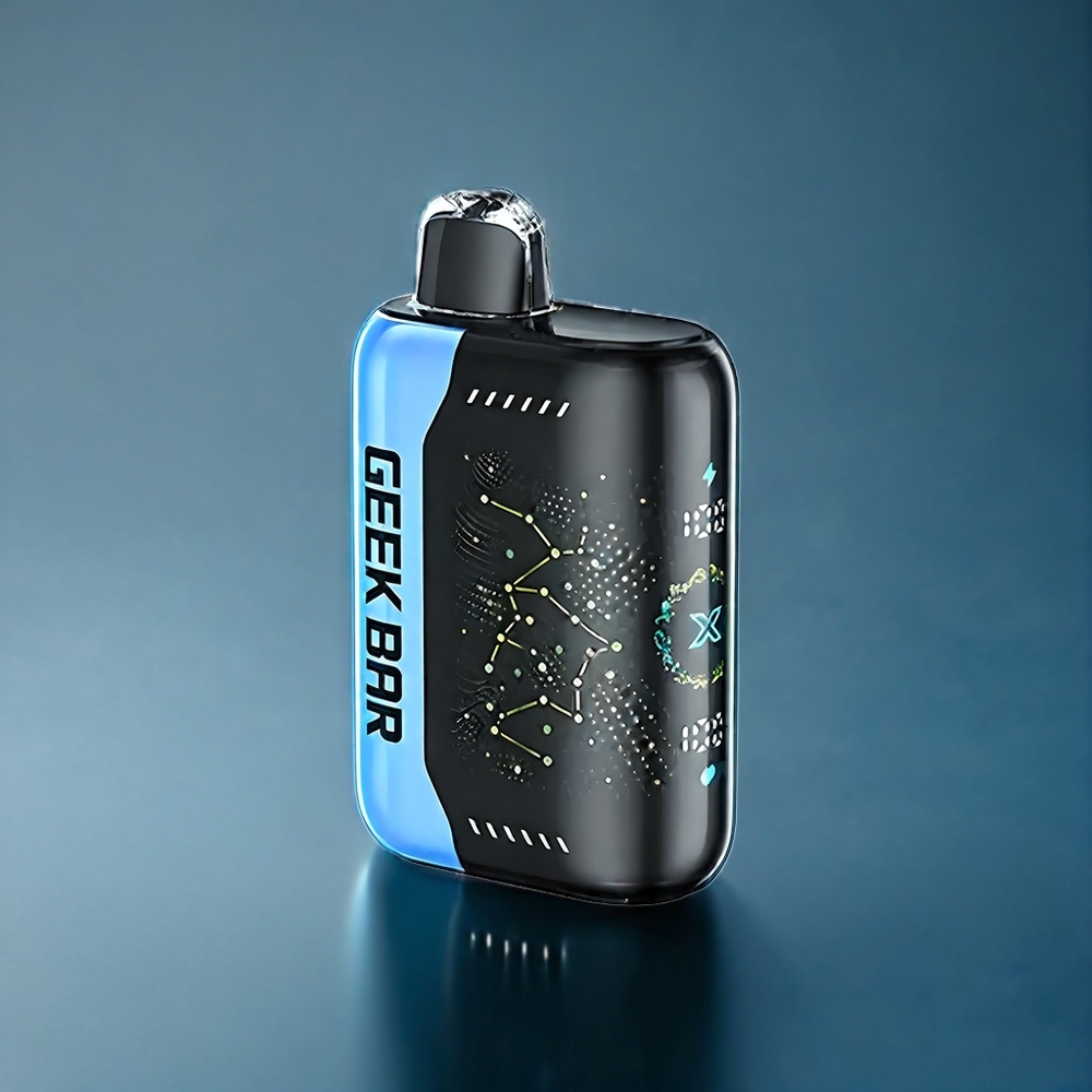 Suomi tukku Geek Bar Pulse X 25000 Puffs 0-5% Nikotiinia, 18mL Täytetty Nesteeksi, USB Type-C, Kaksoisverkkokäämi