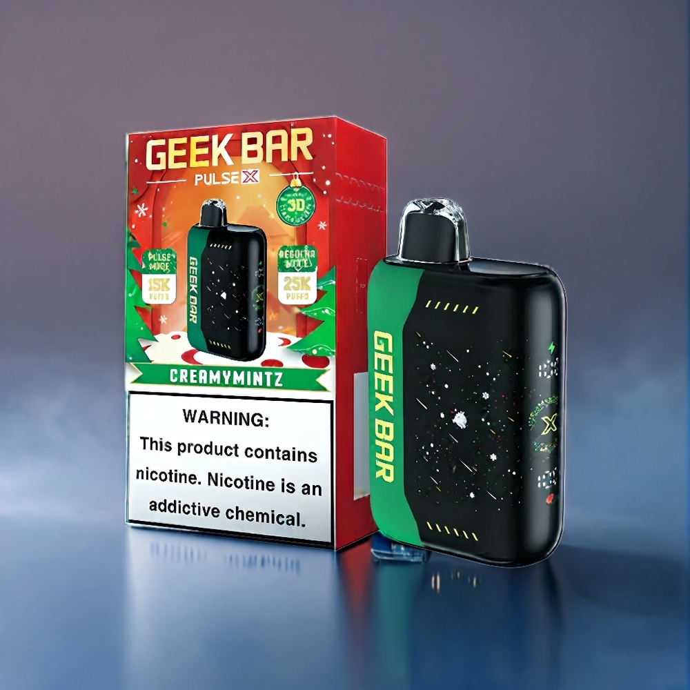 Suomi tukku Geek Bar Pulse X 25000 Puffs 18mL Pre-filled E-Liquid USB Type-C Charging