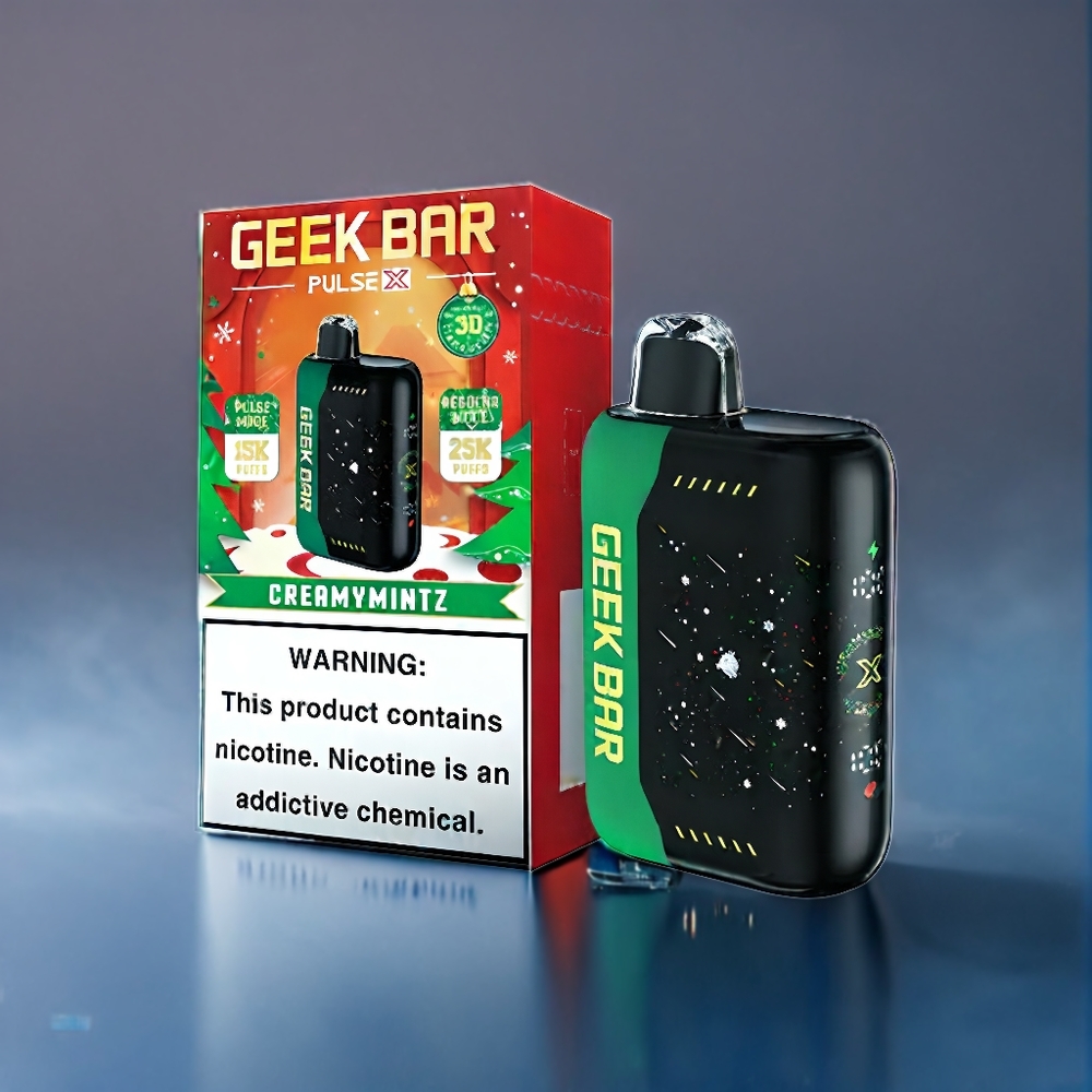 Suomi tukku Geek Bar Pulse X 25000 Puffs 18mL Pre-filled E-Liquid USB Type-C Charging