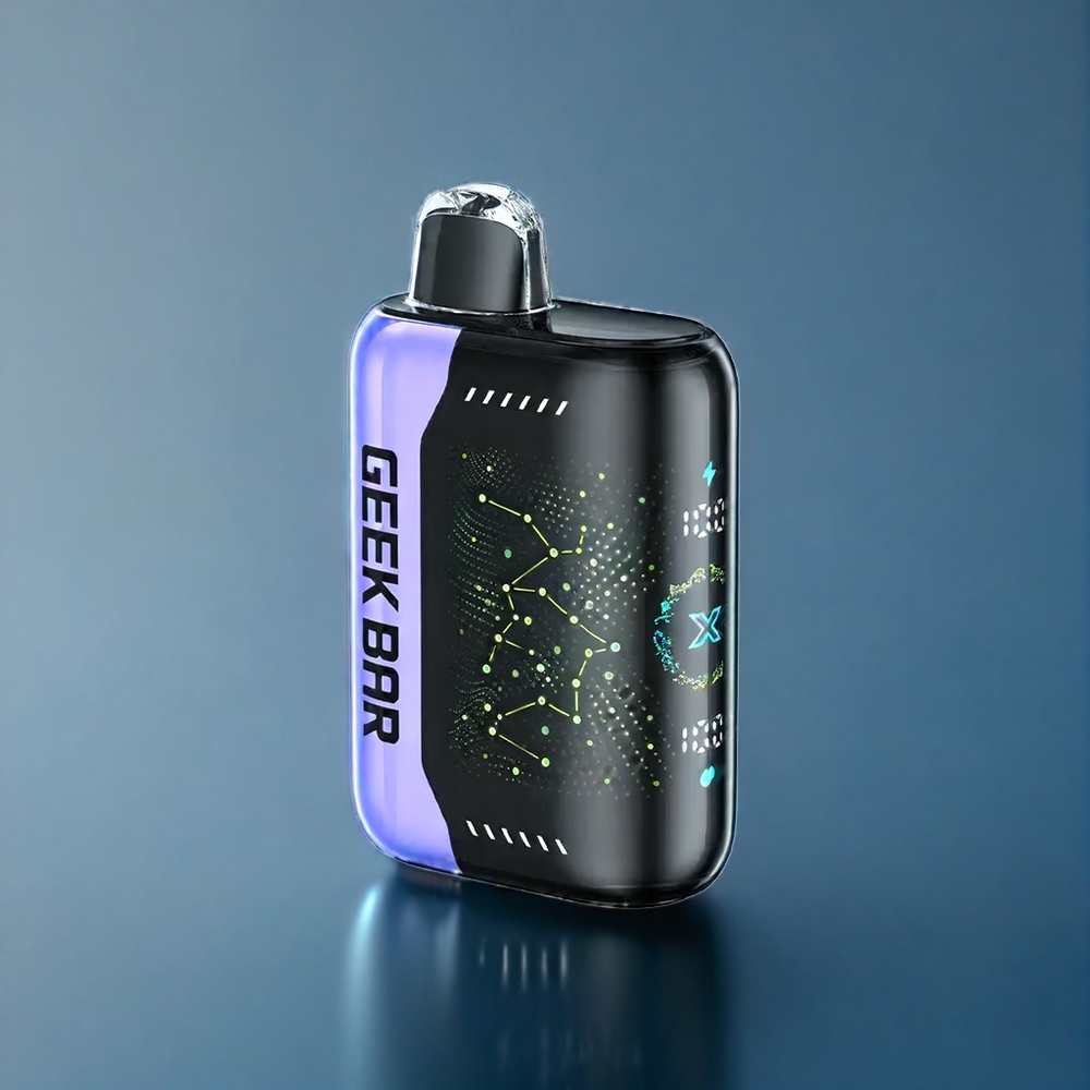 Suomi tukku Geek Bar Pulse X 25000 Puffs Vape – 18mL Pre-filled, 5% Nikotiinia, USB Type-C