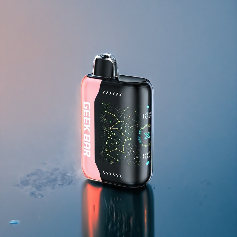 Suomi tukku Geek Bar Pulse X 25000 Puffs Vape – 18mL Pre-filled, 5% Nikotiinia, USB Type-C