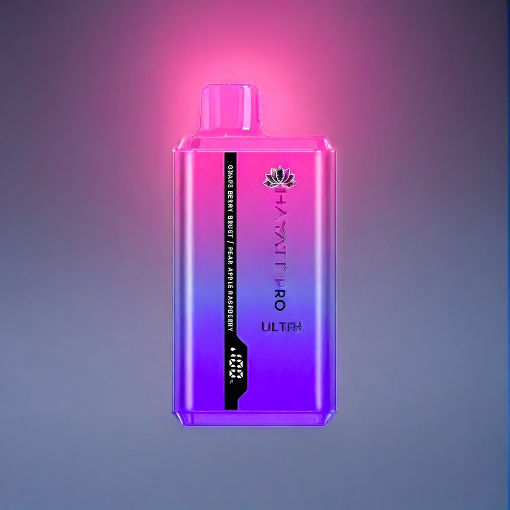 Suomi tukku Hayati Pro Ultra 15000 Puffs 850mAh 12ml 2% 49 Makuvaihtoehtoa Vadelma-Marjapurkaus Päärynä-Omena