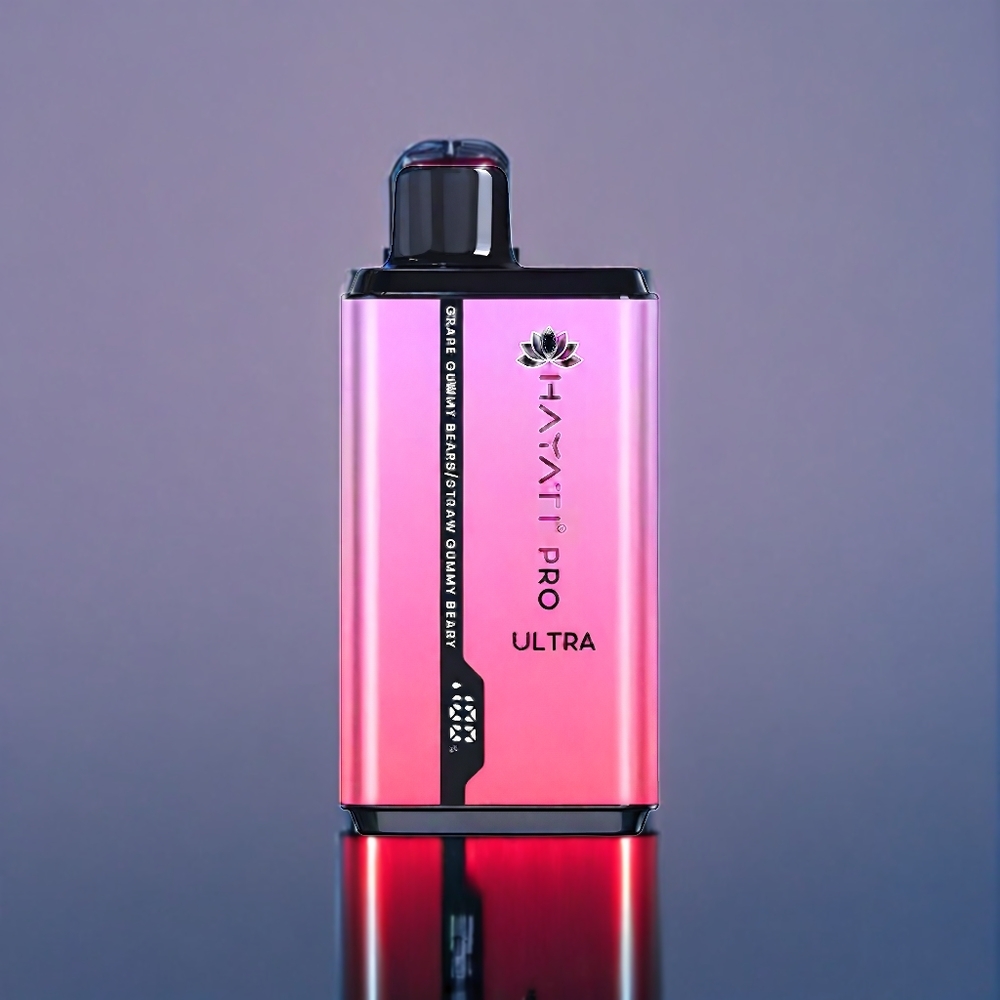 Suomi tukku Hayati Pro Ultra 15000 Puffs 850mAh 12ml 2% Nikotiini 49 Makuvaihtoehtoa Vape Gummi Karhu Viinirypäle Mansikka Gummi Karhu