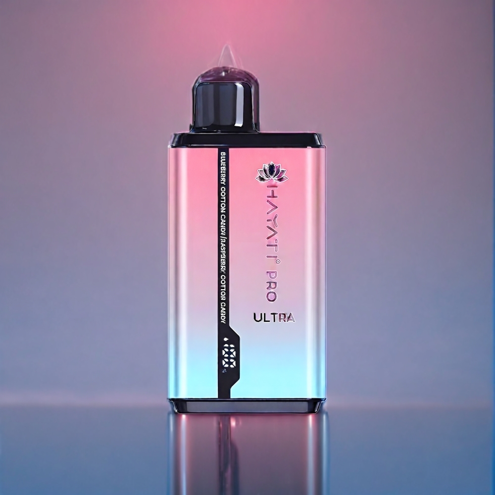 Suomi tukku Hayati Pro Ultra 15000 Puffs 850mAh 12ml 2% Nikotiini Mustikka Vaahtokarkki Vadelma Vaahtokarkki