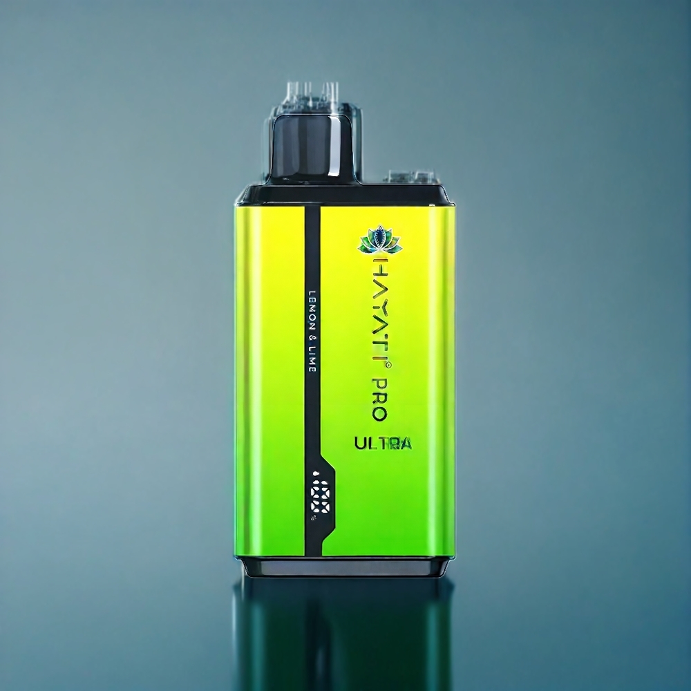 Suomi tukku Hayati Pro Ultra 15000 Puffs 850mAh 12ml 2% Nikotiini Sitruuna & Lime 49 Makuvaihtoehtoa