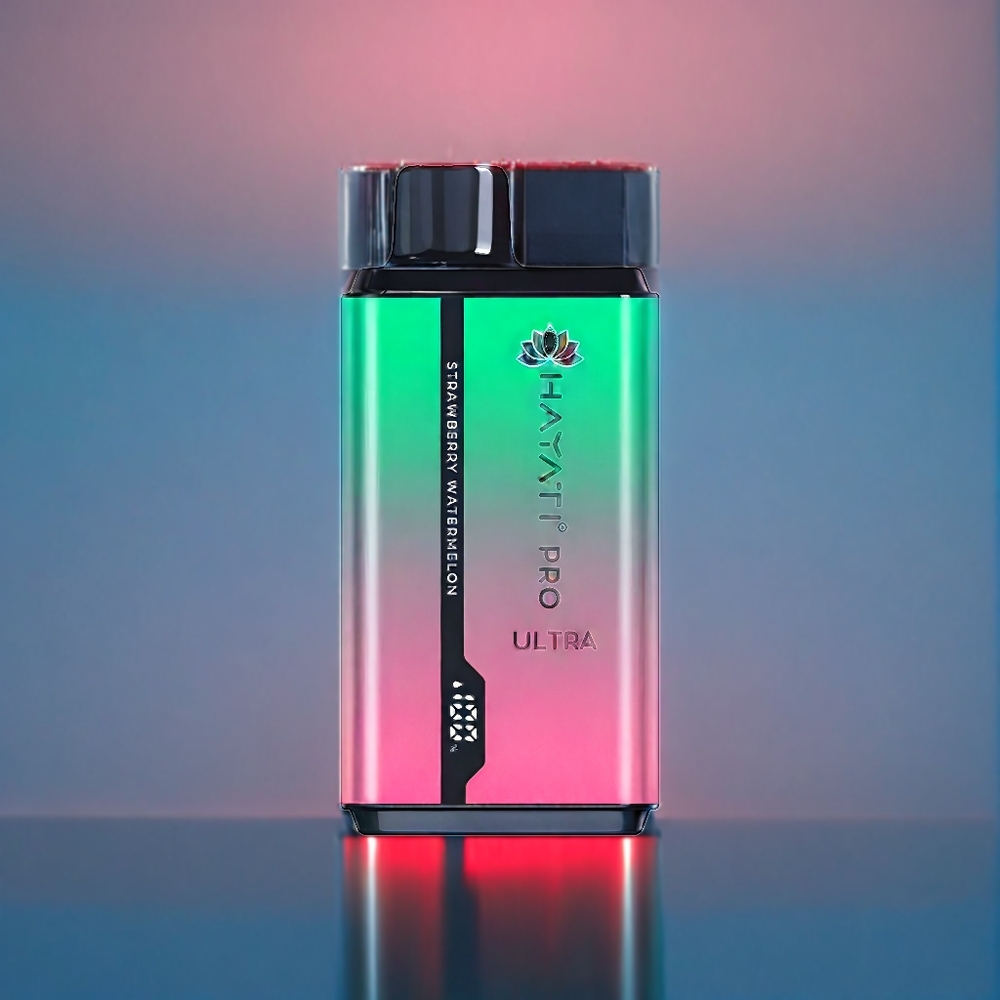 Suomi tukku Hayati Pro Ultra 15000+ Puffs 850mAh 24ml 2% Mansikka-Vesimeloni