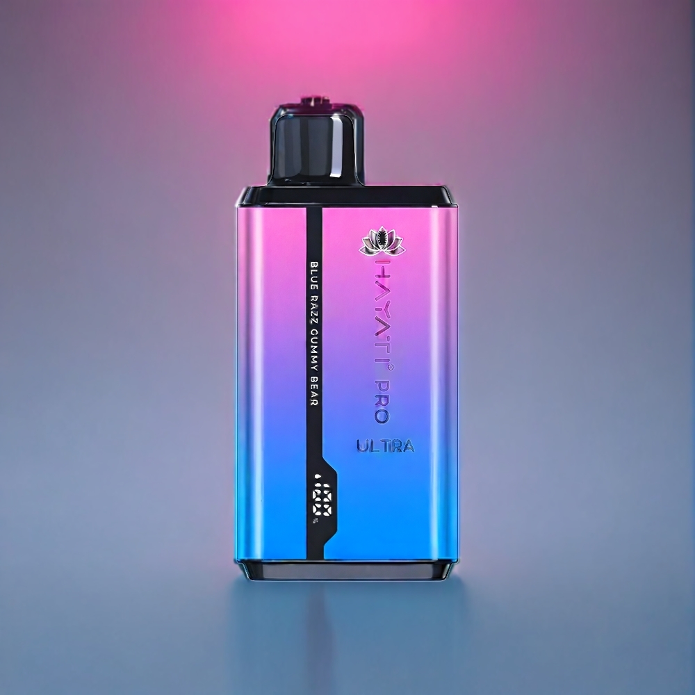 Suomi tukku - Hayati Pro Ultra 15000+ Puffs 850mAh Battery 12ml Sininen Vihreä Karhu 2% Nikotiinia 49 Makua