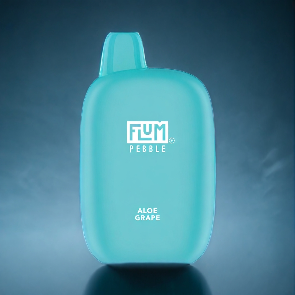 Suomi tukku Flum Pebble 6000 10ml 5% Mesh Coil Type-C Aloe & Grape Vape
