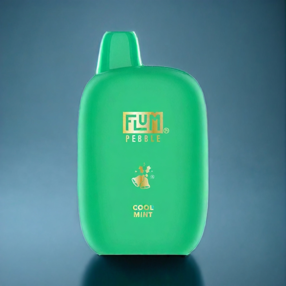 Suomi tukku Flum Pebble 6000 Puffs 10ml 5% Nikotiini Viileä Mint Mesh Coil 500mAh Type-C
