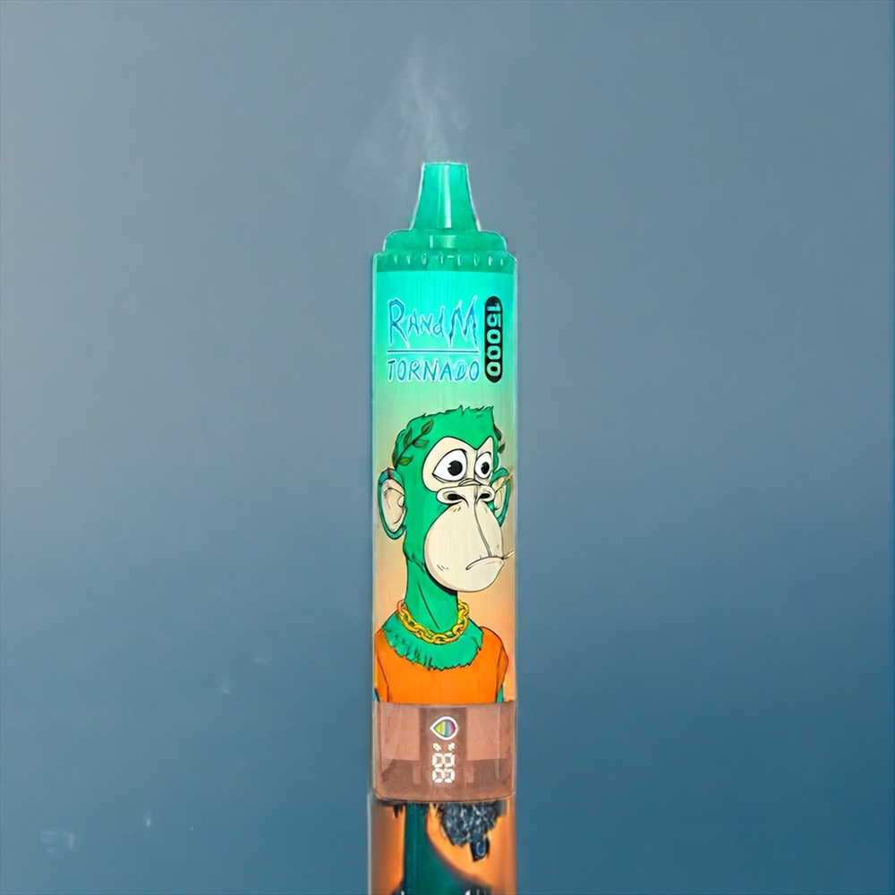 Suomi tukku Fumot RandM Tornado 15000 Puffs 25ml 850mAh Mesh Kolmen Marjan Maku Type-C LCD Näyttö