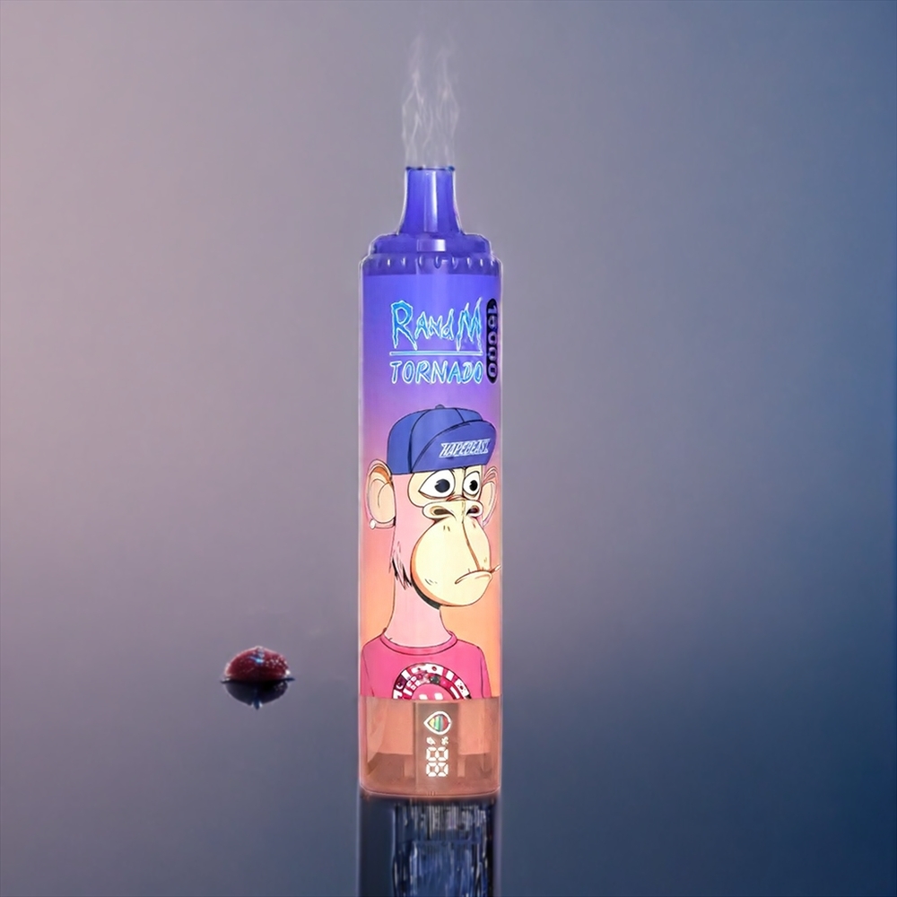 Suomi tukku - Fumot RandM Tornado 15000 Puffs 25ml Mustikka Kirsikka Karpalo Mesh Coil 850mAh Type-C LCD