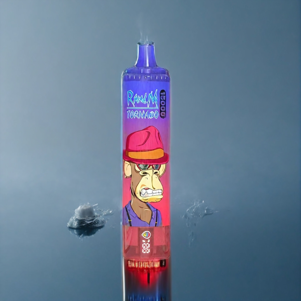 Suomi tukku Fumot Randm Tornado 15000 Puffs 25ml 850mAh Type-C hapan omena