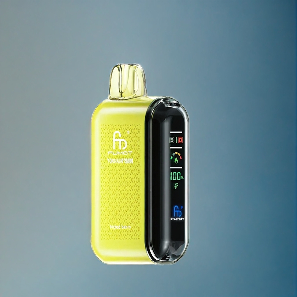 Suomi tukku Fumot Tornado 20000 Puffs Vape Mixed Berry 20ml E-liquid 850mAh Battery Dual Mesh Coil