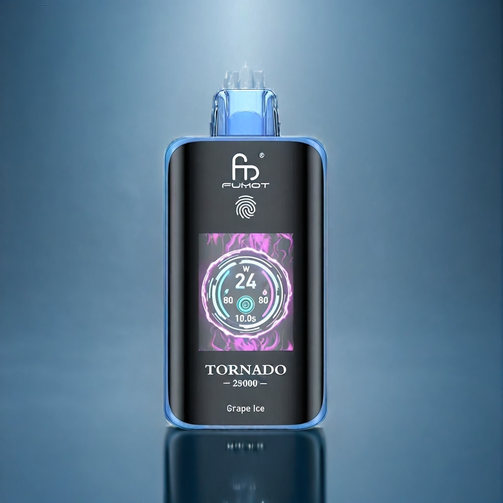 Suomi tukku Fumot Tornado 25000 Puffs HD Näyttö & 700mAh Akku Vinjajää