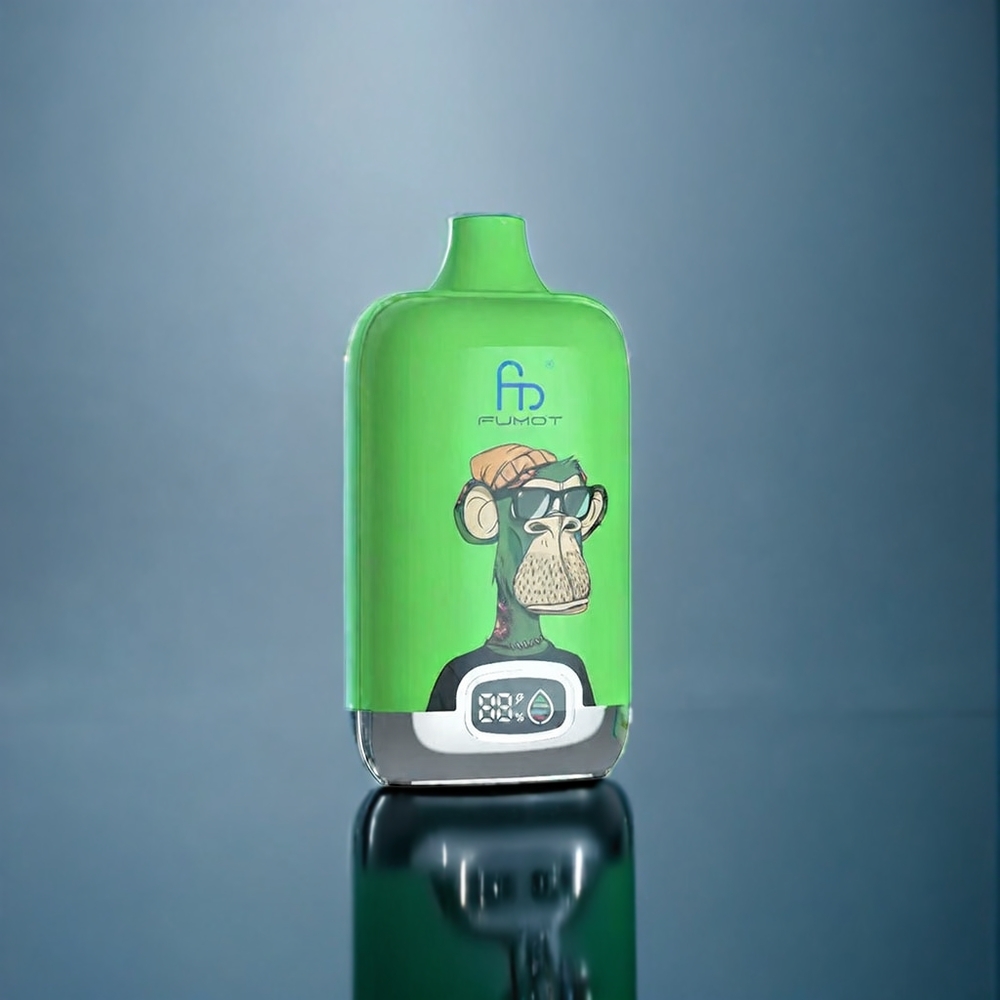 Fumot Tornado Digital Box Suomi tukku 12000 Puffs 20ml E-Liquid 550mAh Omena Kaneli MTL Vape
