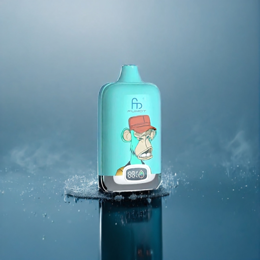 Suomi tukku Fumot Tornado Digital Box 12000 Puffs 20ml E-Liquid Mesh Coil Type-C Charging MTL Draw Vape Lush Ice