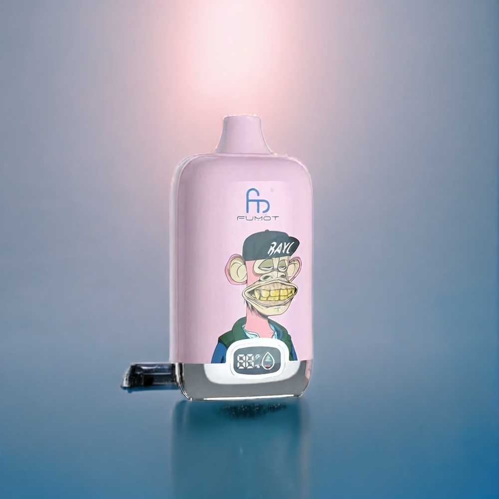 Suomi tukku Fumot Tornado Digital Box 12000 Puffs 20ml Mesh Coil 550mAh Persikka-Jää