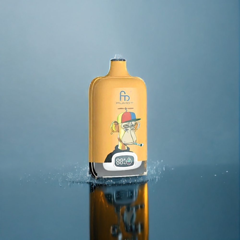 Suomi tukku Fumot Tornado Digital Box 12000 Puffs Mango jäällä 20ml nestemäistä Mesh-käämi Type-C-lataus