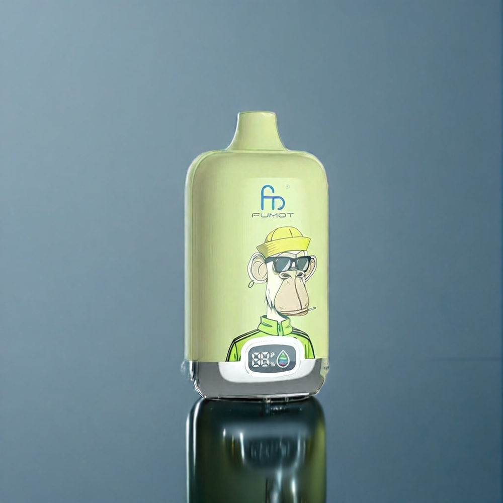 Suomi tukku Fumot Tornado Digital Box 12000 Puffs Vape Kiivi Passiohedelmä Guava - 20ml E-Liquid, 550mAh Type-C, Mesh Coil, MTL Draw