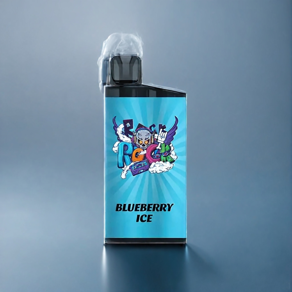 Suomi Tukku Iget Bar 3500 Puffs Vape Mustikka Jää – 1400 mAh Akku, 1.2 Ohm Mesh Coil, 78g Keveä
