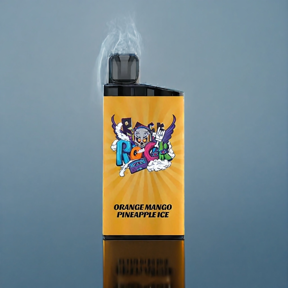 Suomi tukku Iget Bar 3500 Puffs 1400 mAh Mesh Coil Vape Appelsiini Mango Ananas Jää