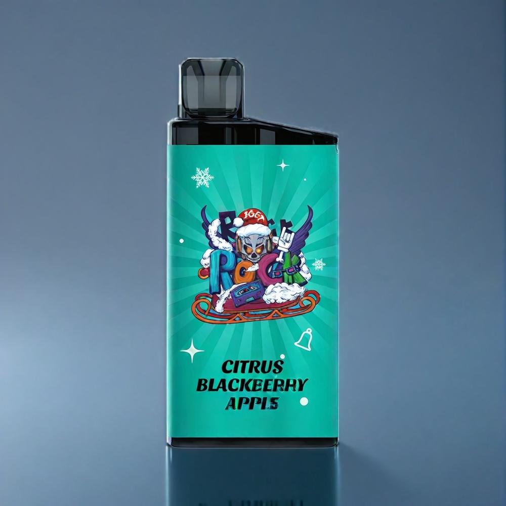 Suomi tukku Iget Bar 3500 Puffs 1.2 Ohm Mesh Coil 1400 mAh Vape Sitrus Mustikka Omena