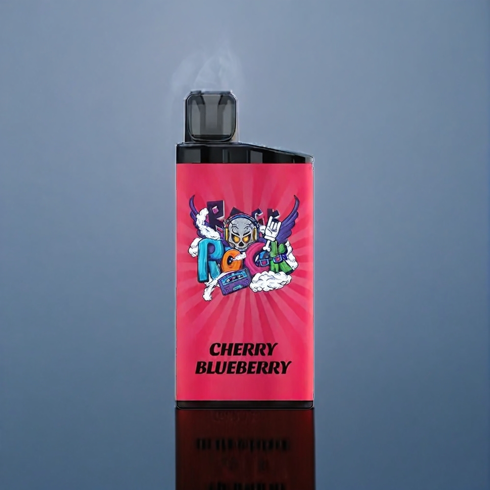 Suomi tukku Iget Bar 3500 Puffs 1.2 Ohm Mesh Coil Vape Kirsikka Mustikka